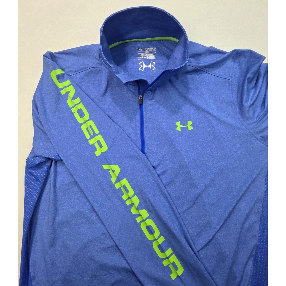 Under Armour Pullover Mens 2XL ISO-Chill‎ 1/4 Zip Shirt Performance LIMITED USE